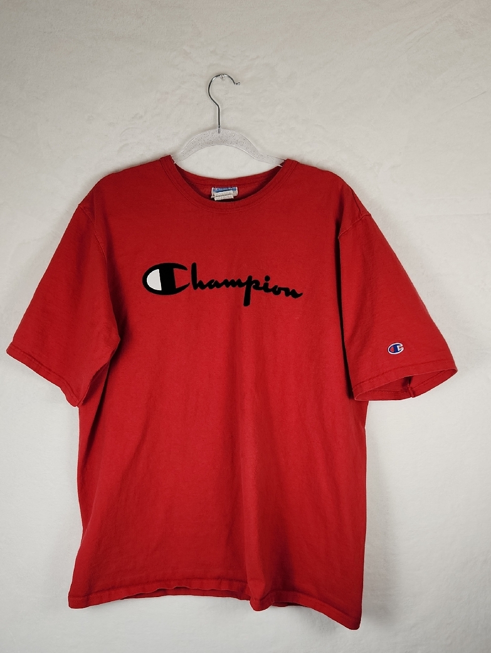 Champion‎ T Shirt Red Men's XXL